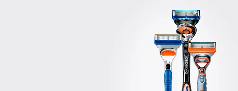 Gillette Machine Gillette Fusion 5 Family Razors and Blades - Future of Shaving