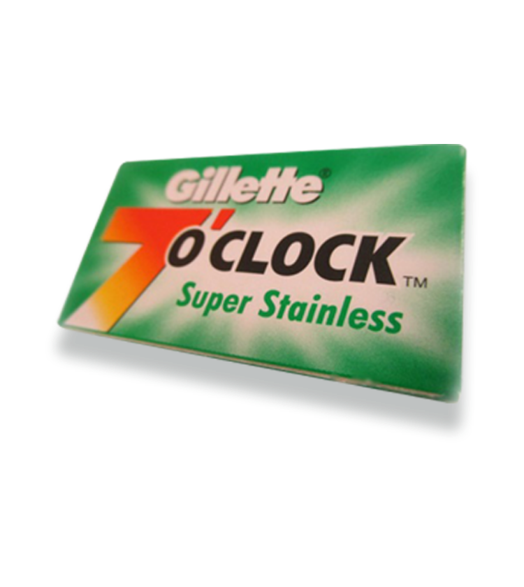 Gillette 7 Oclock Super Stainless Razor Blades Gillette In
