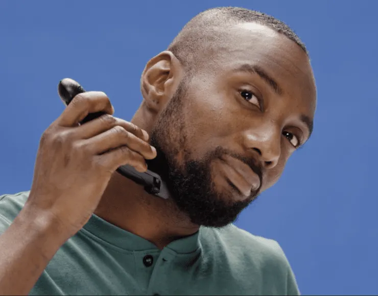 A Man With A Patchy Beard Problem