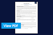 The Best CV Format To Get Hired with Examples TopCV