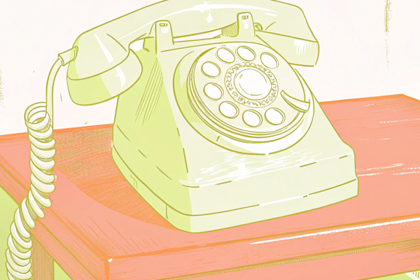 old telephone ringing