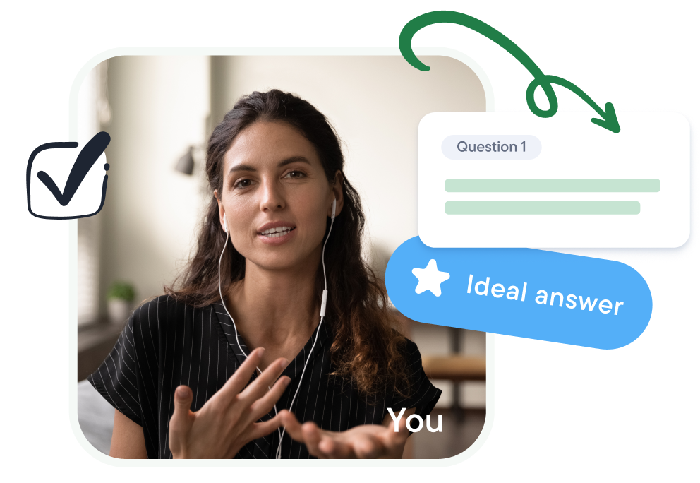 Interview floating side banner