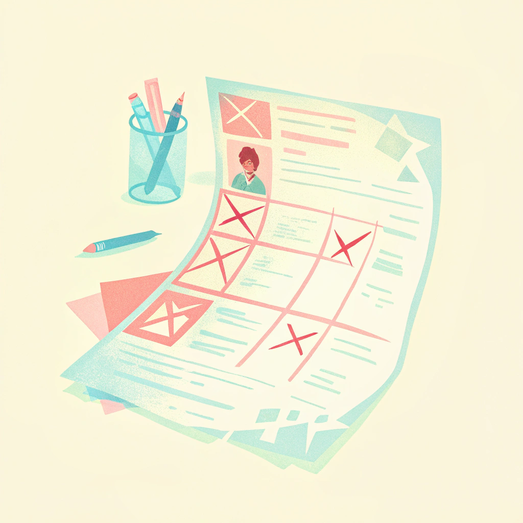 Article Main Image for Common bad CV giveaways: mistakes to avoid for success