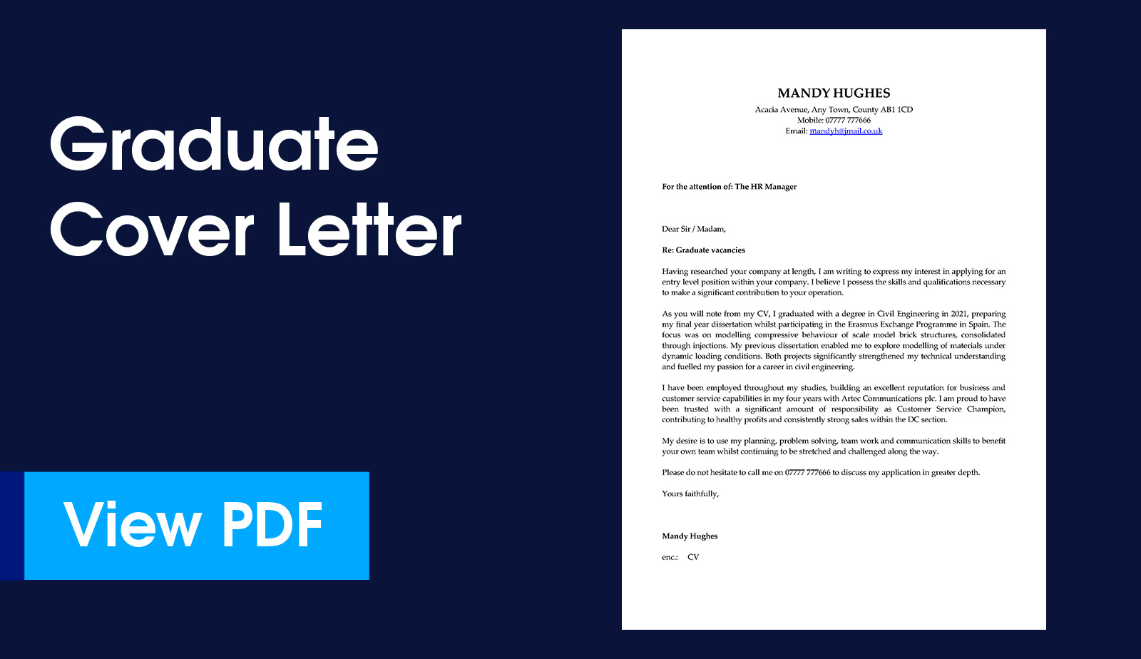 How to write a cover letter that has maximum impact - graduate cover letter!