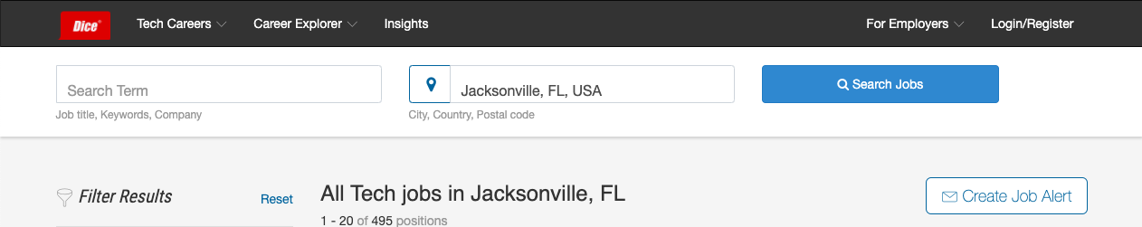 Top 12 Job Search Sites In Jacksonville Fl Zipjob