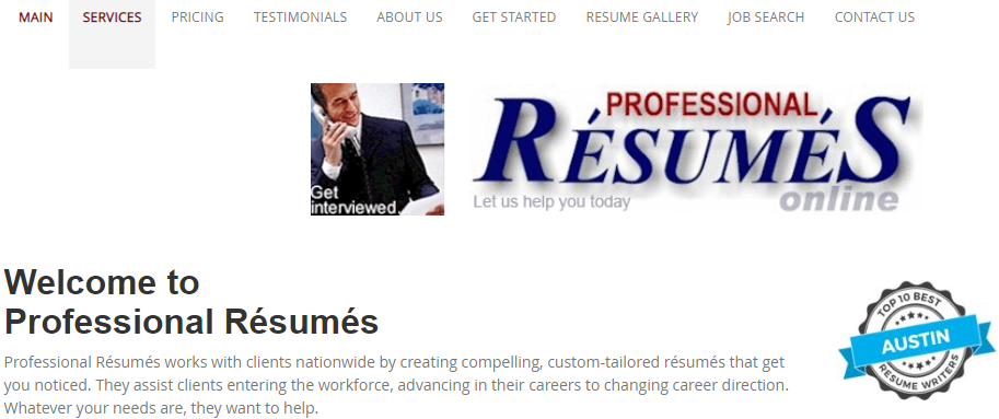Professional Resumes Online