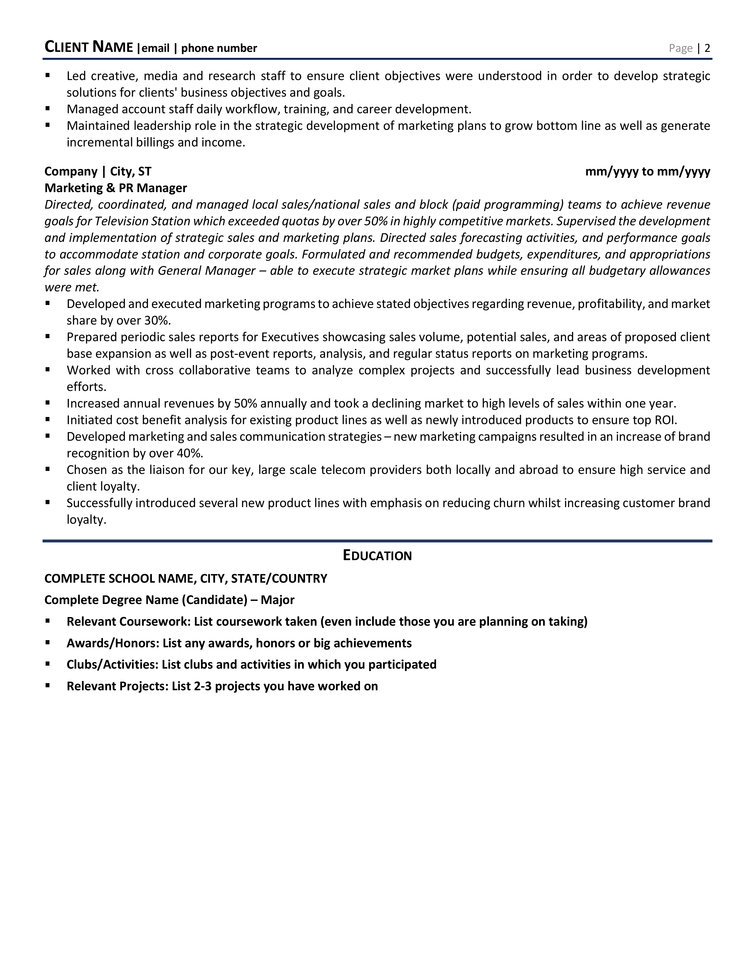 Public Relations Specialist 2