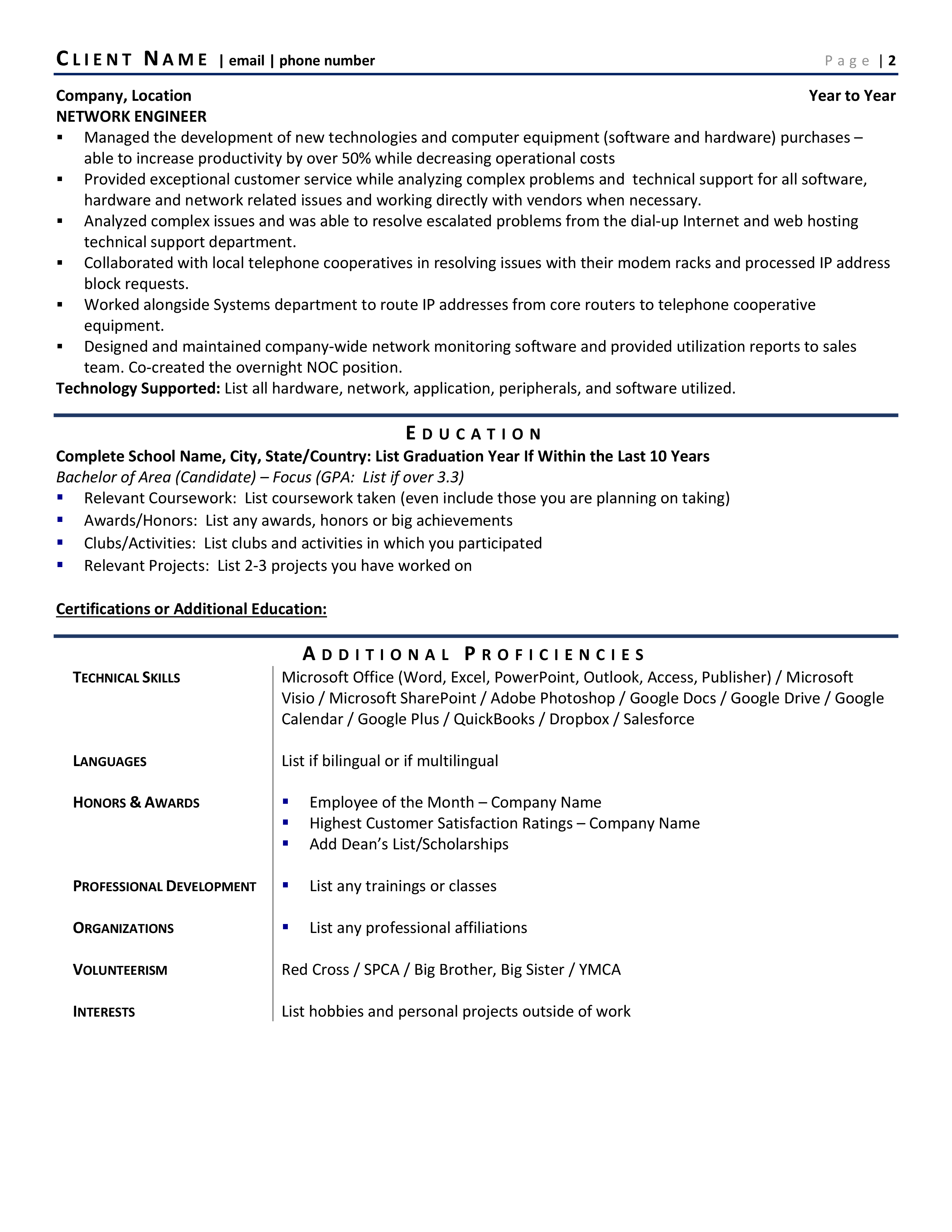 Call Center Agent Final Resume Example 1