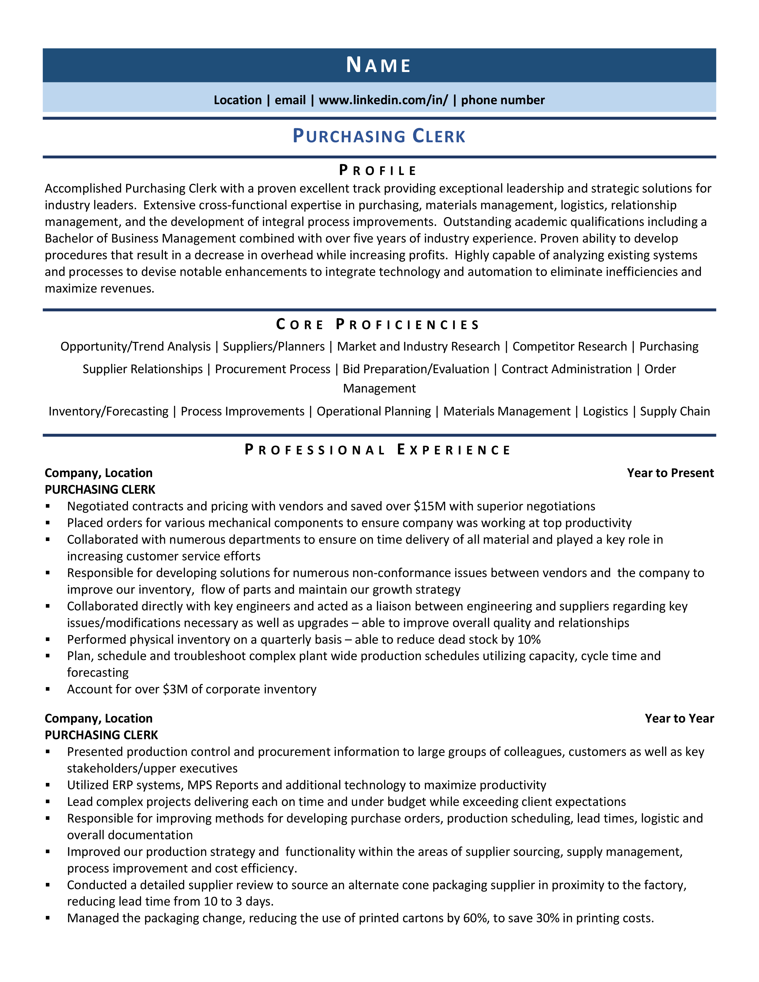 resume star bullet points