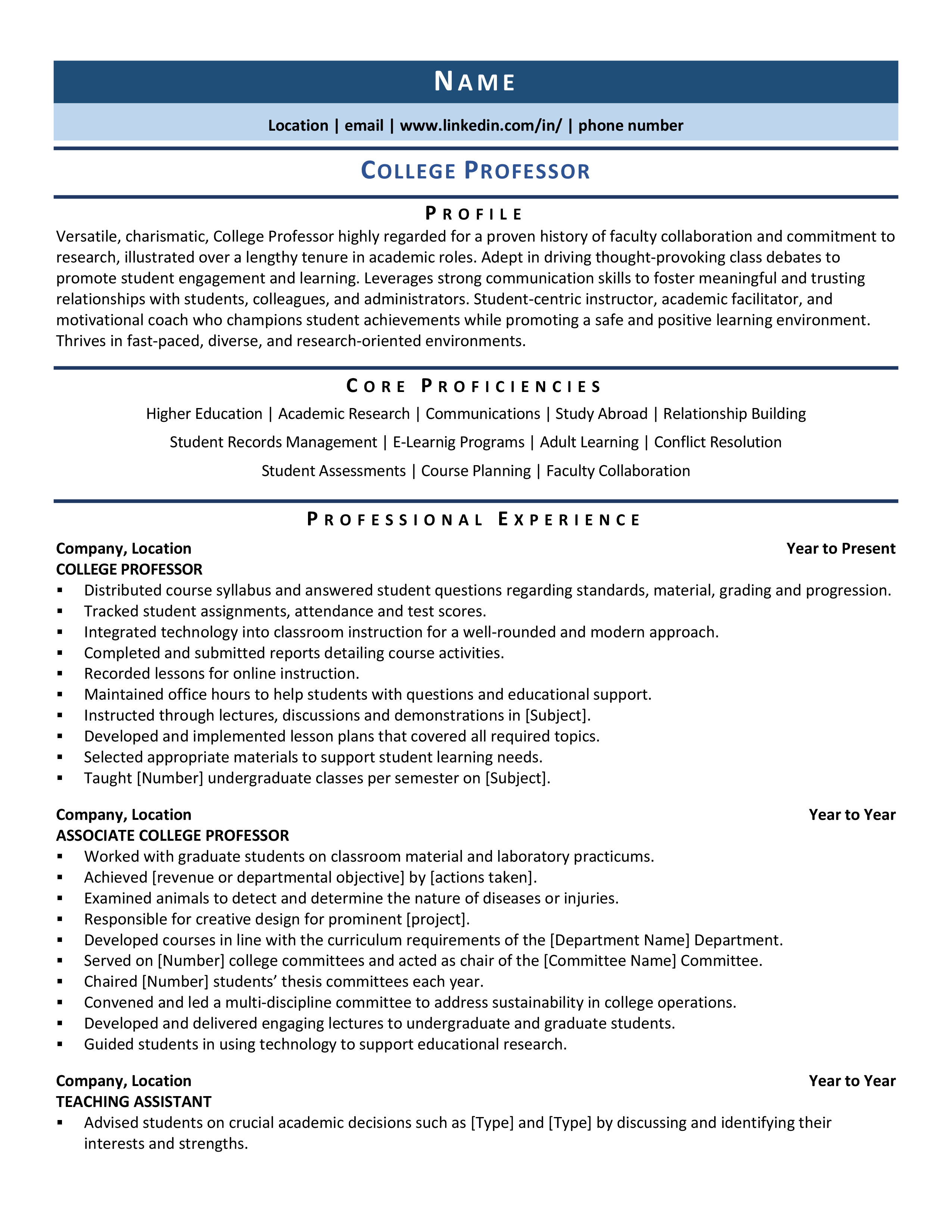 conestoga college resume help