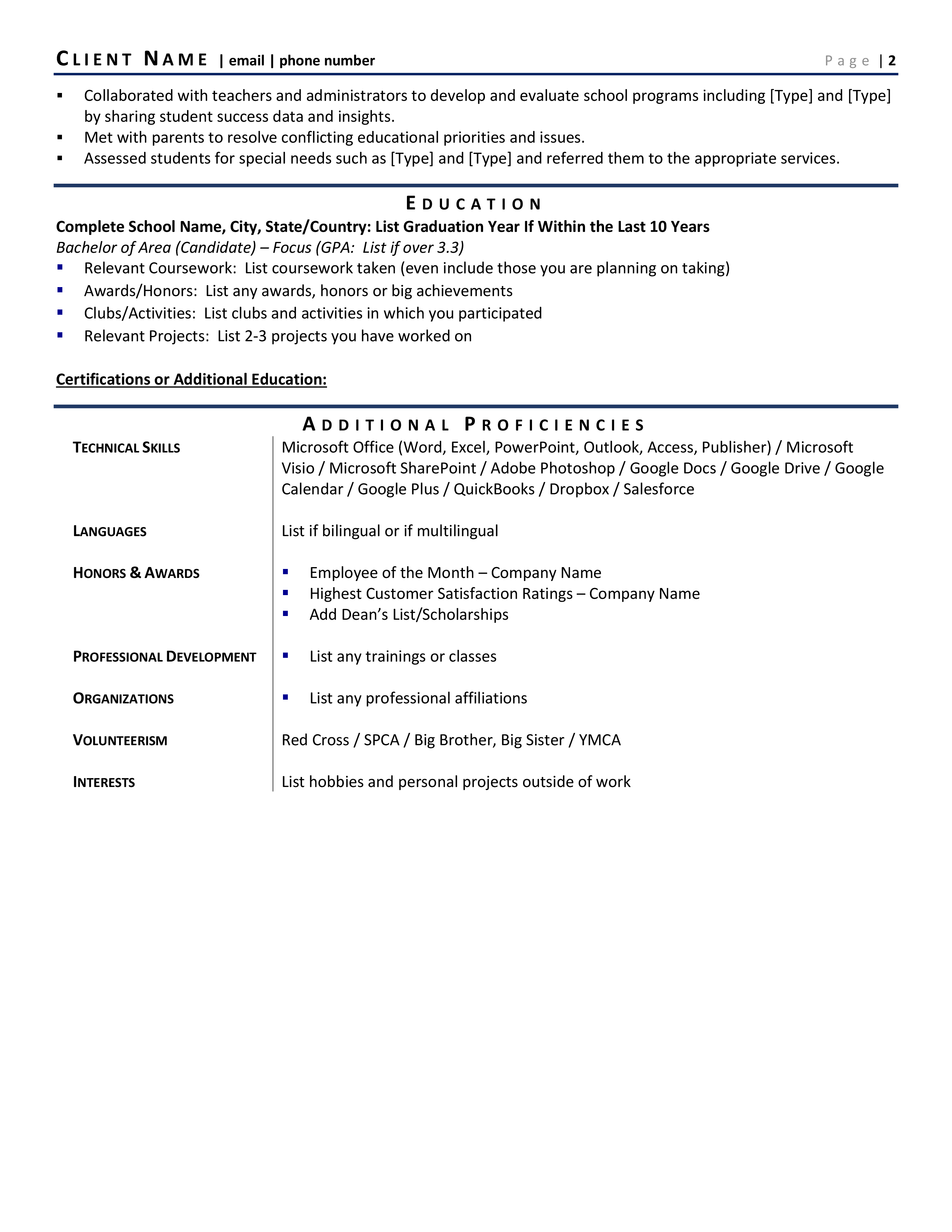 Graduate Assistant Resume Example Template For 2021 ZipJob   Graduate Assistant Final 1 