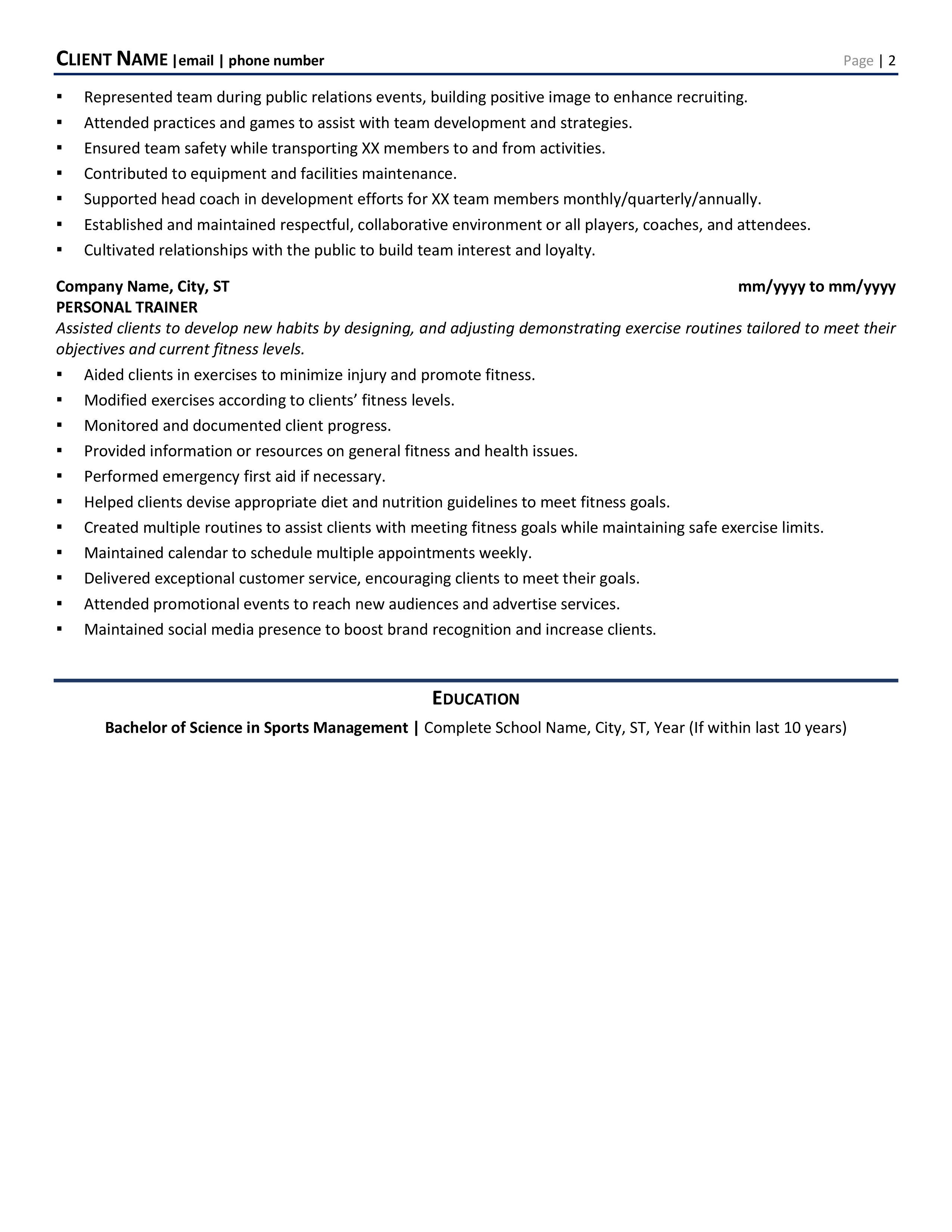 Yoga Teacher Resume Example amp Template - Yoga Teacher Resume Sample 1 