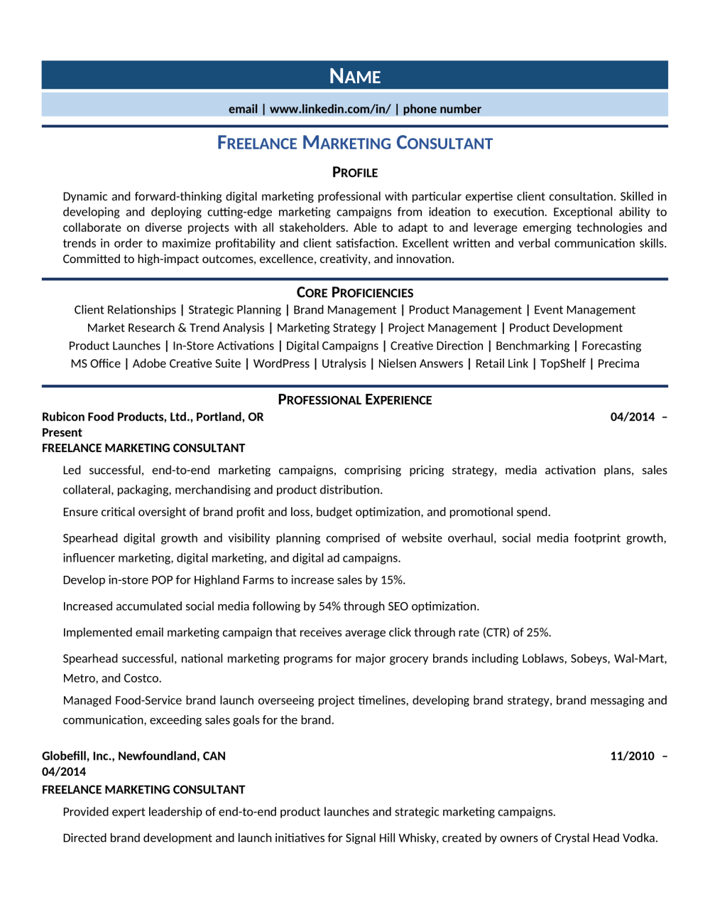 SEO Executive Resume Template - 12+ Free Word, Excel, PDF Format Download!  - Free & Premium Templates