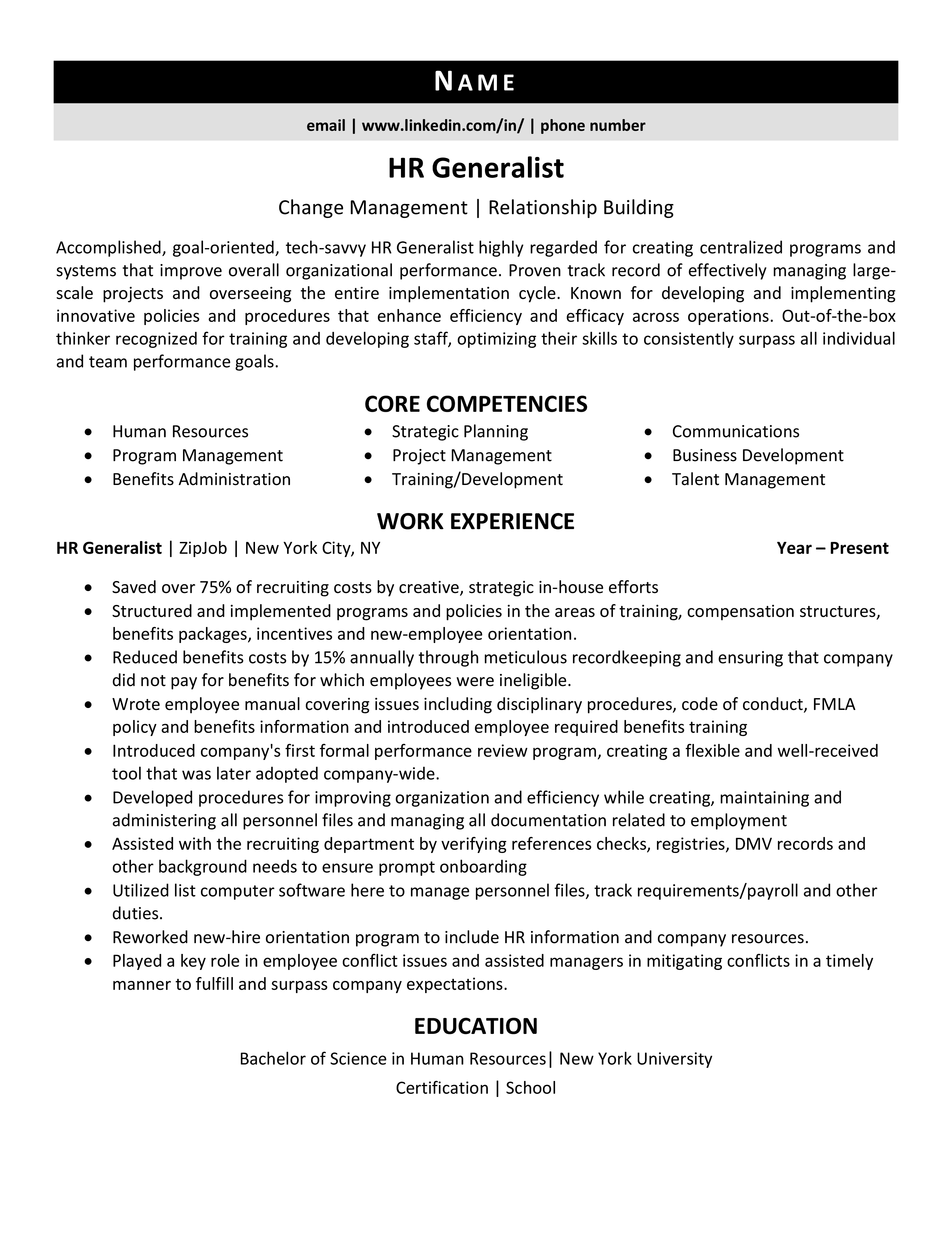 senior-hr-generalist-resume-photos-cantik