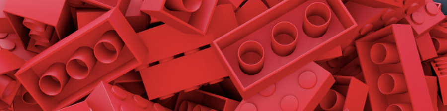 red lego upsplash