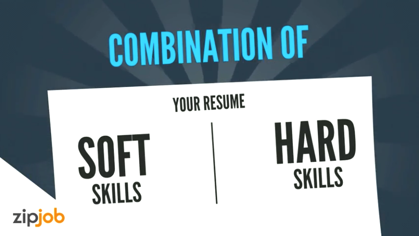 Resume hard skills and soft skills Zipjob
