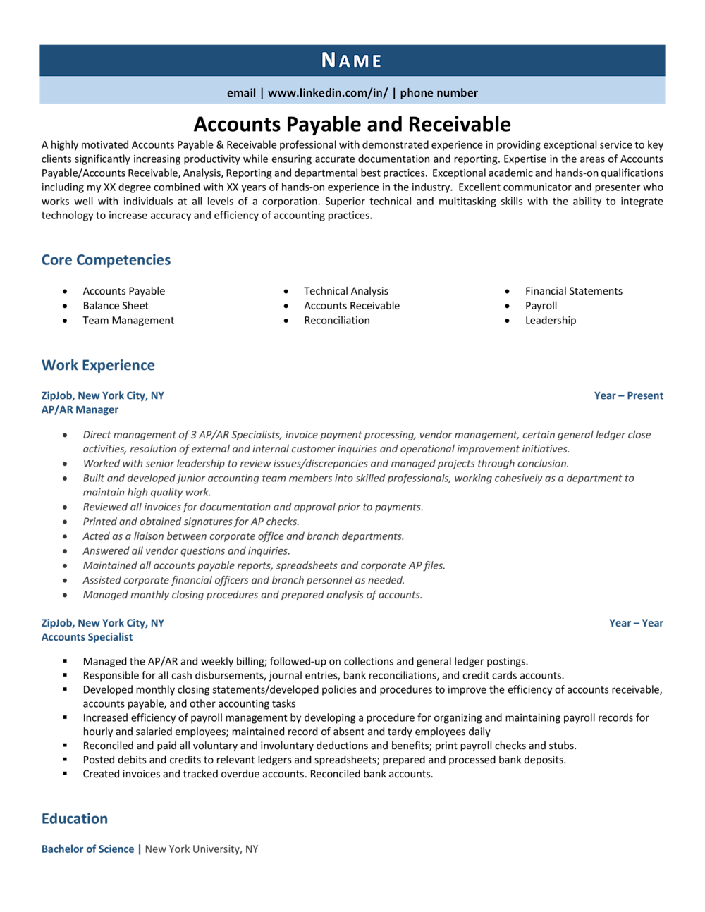 Accounts Payable and Receivable