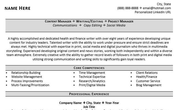 20 Effective Remote Resume Examples - Professional Writer And Editor Resume Example 3 