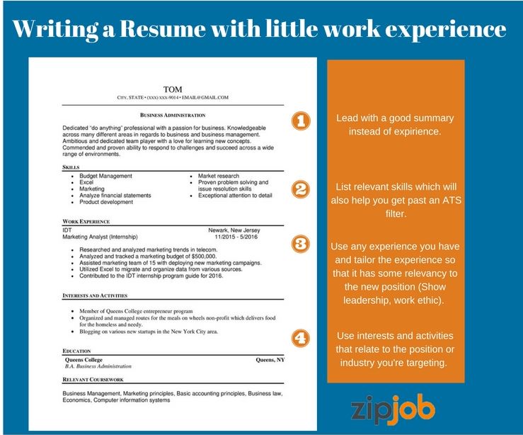 Working experience or work experience. Resume work experience. Work experience in CV. CV work experience example. Resume with no work experience.