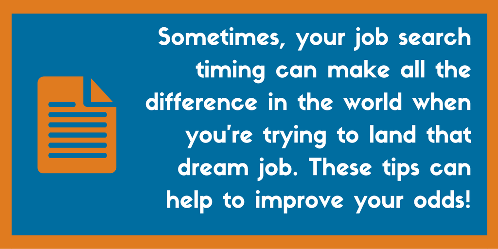 Job Search Timing Best and Worst Months to Look for a Job ZipJob