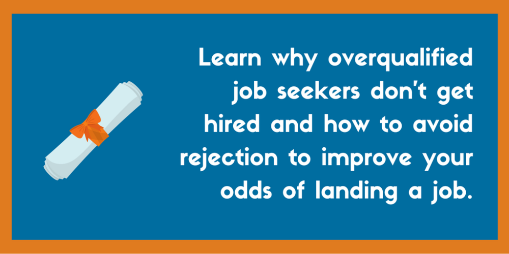 Overqualified job seekers 2