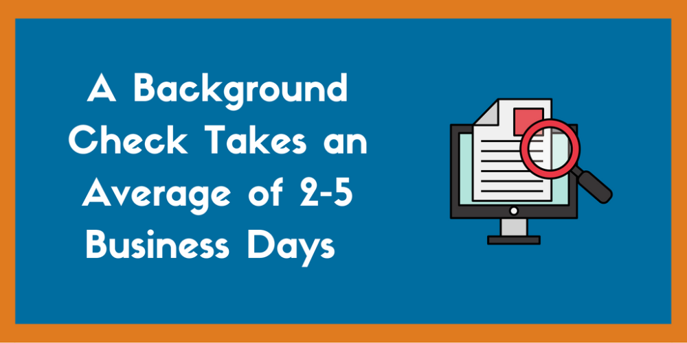 How long does a background check take