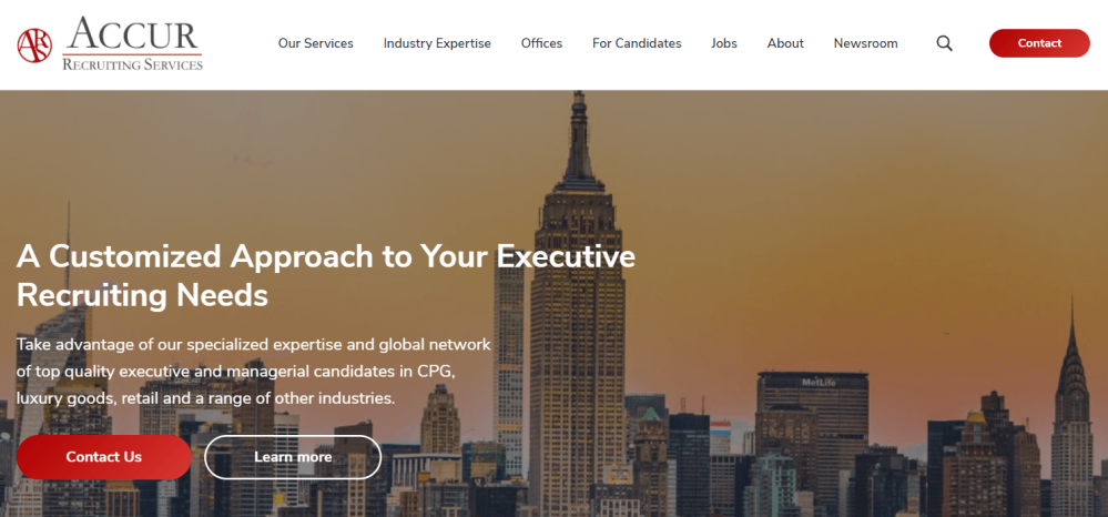 Accur Recruiting company