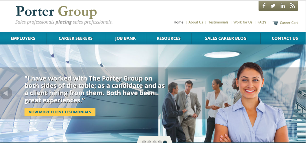 Porter Group website