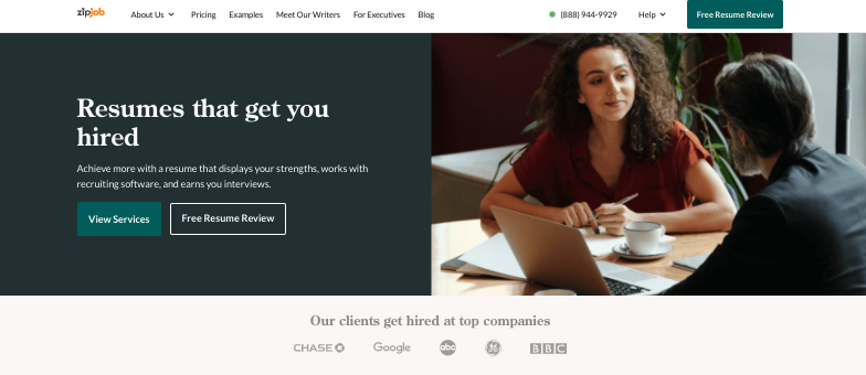 Best Resume Writers: ZipJob.