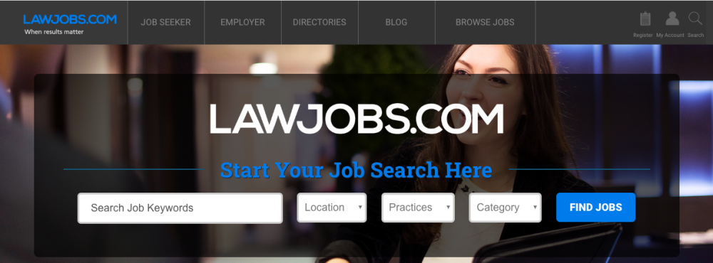Lawjobs.com start your job search here