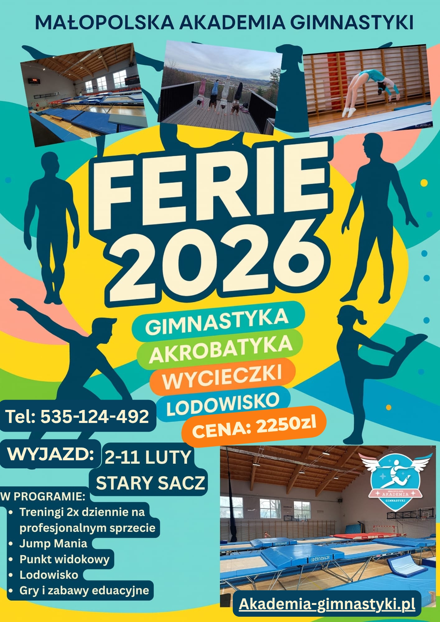 Obóz Gimnastyczny - Ferie 2026