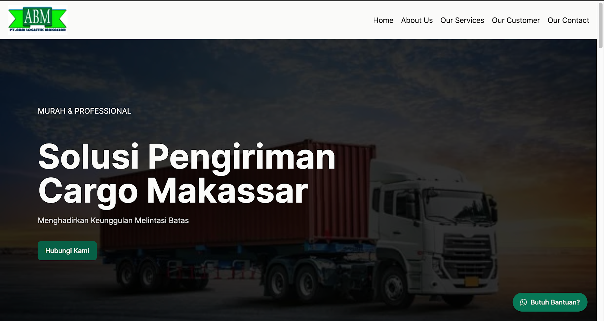 ABM Logistik Makassar - Website Logistik