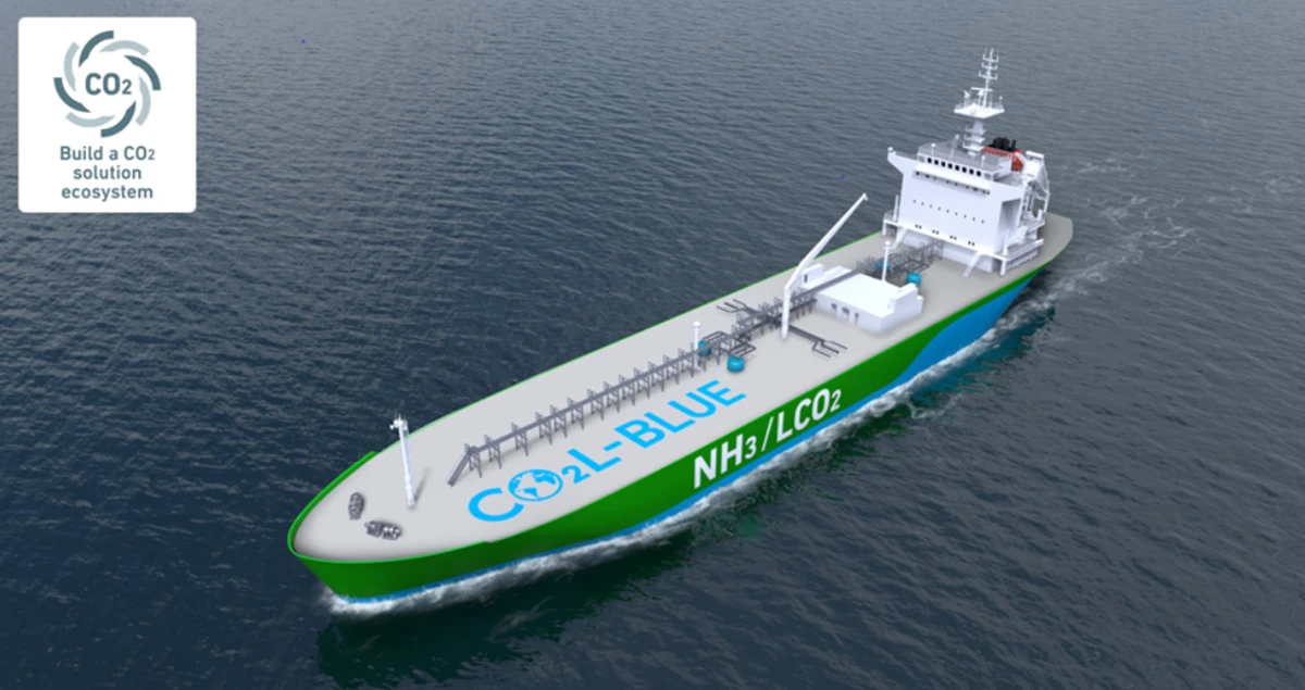 Ammonia/Liquefied CO<sub>2</sub> Carrier