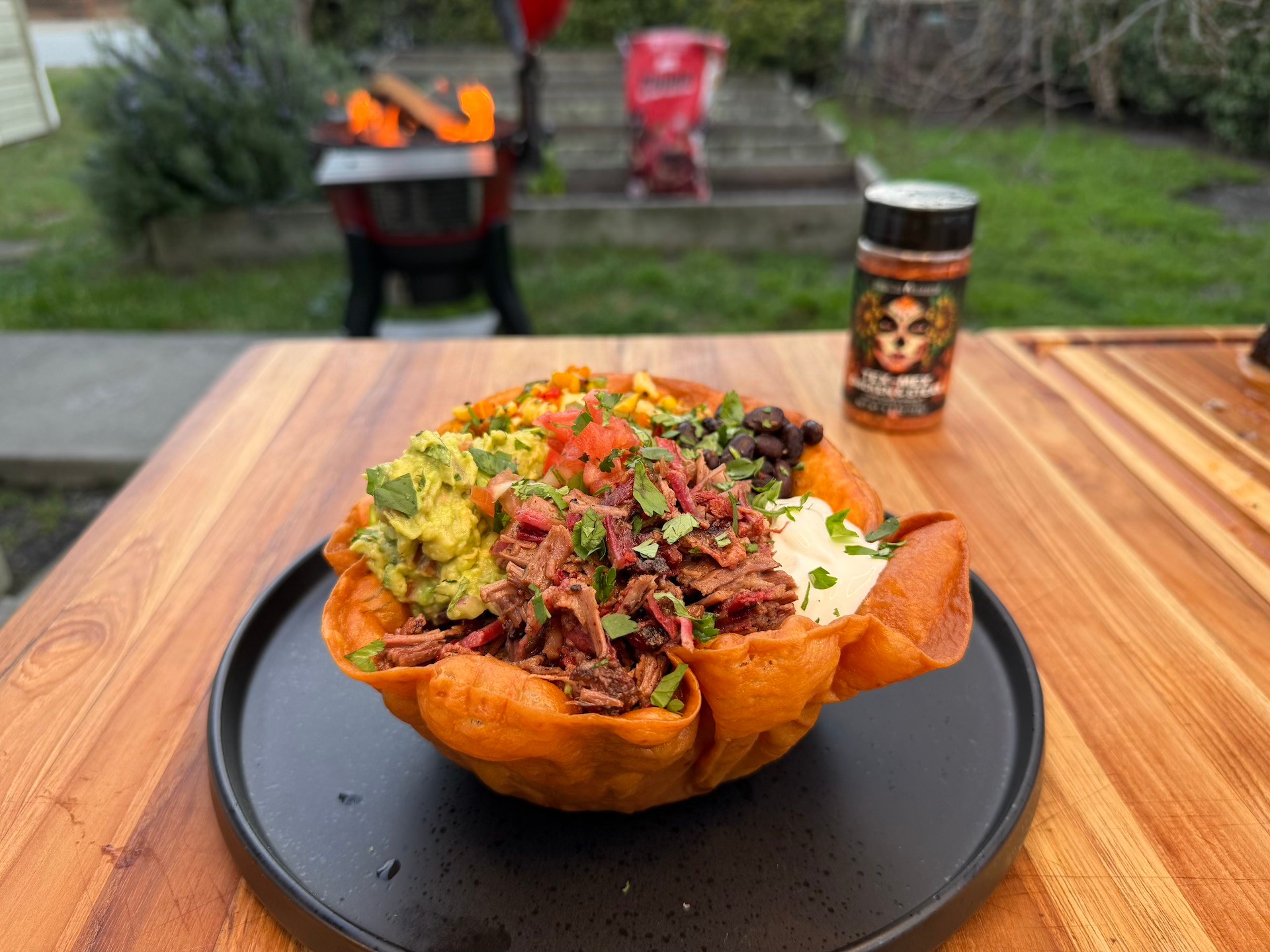 Tex-mex brisket bowls