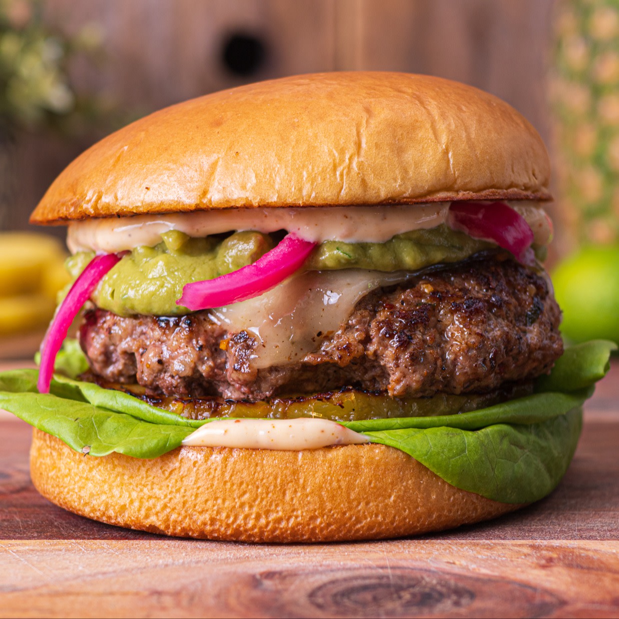 Al pastor burger