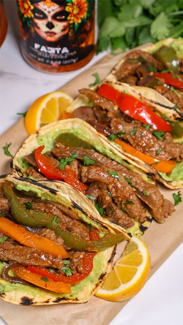 beef fajita ugc still