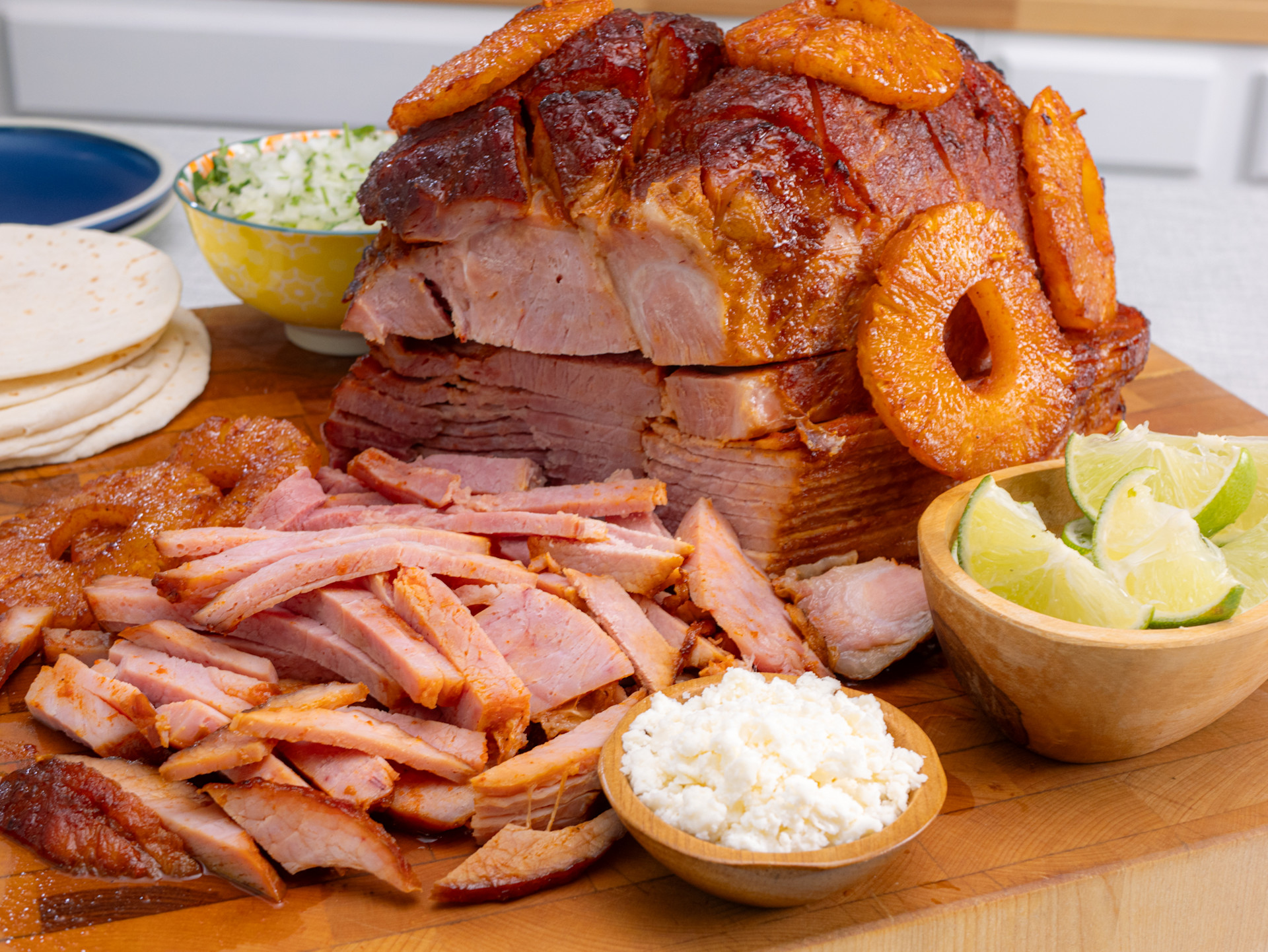 Easter al pastor ham