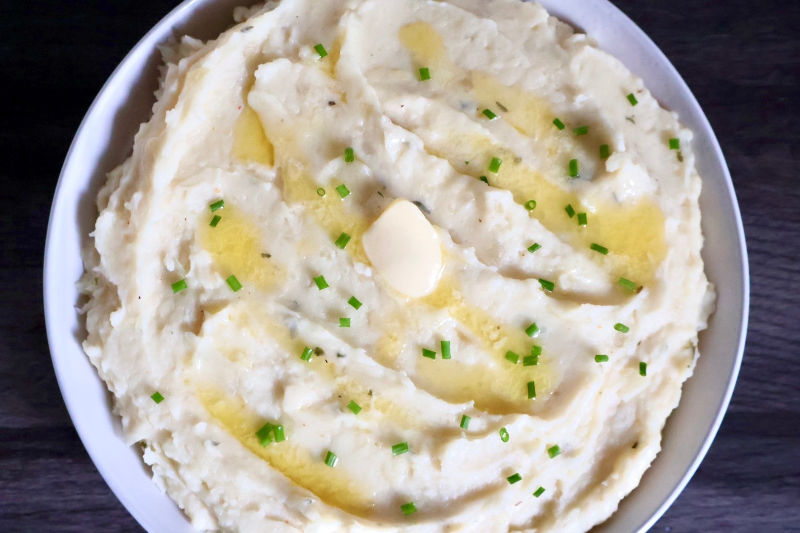 Creamy mashed potatoes