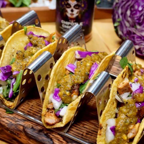 Chipotle Chicken Tacos recipe image