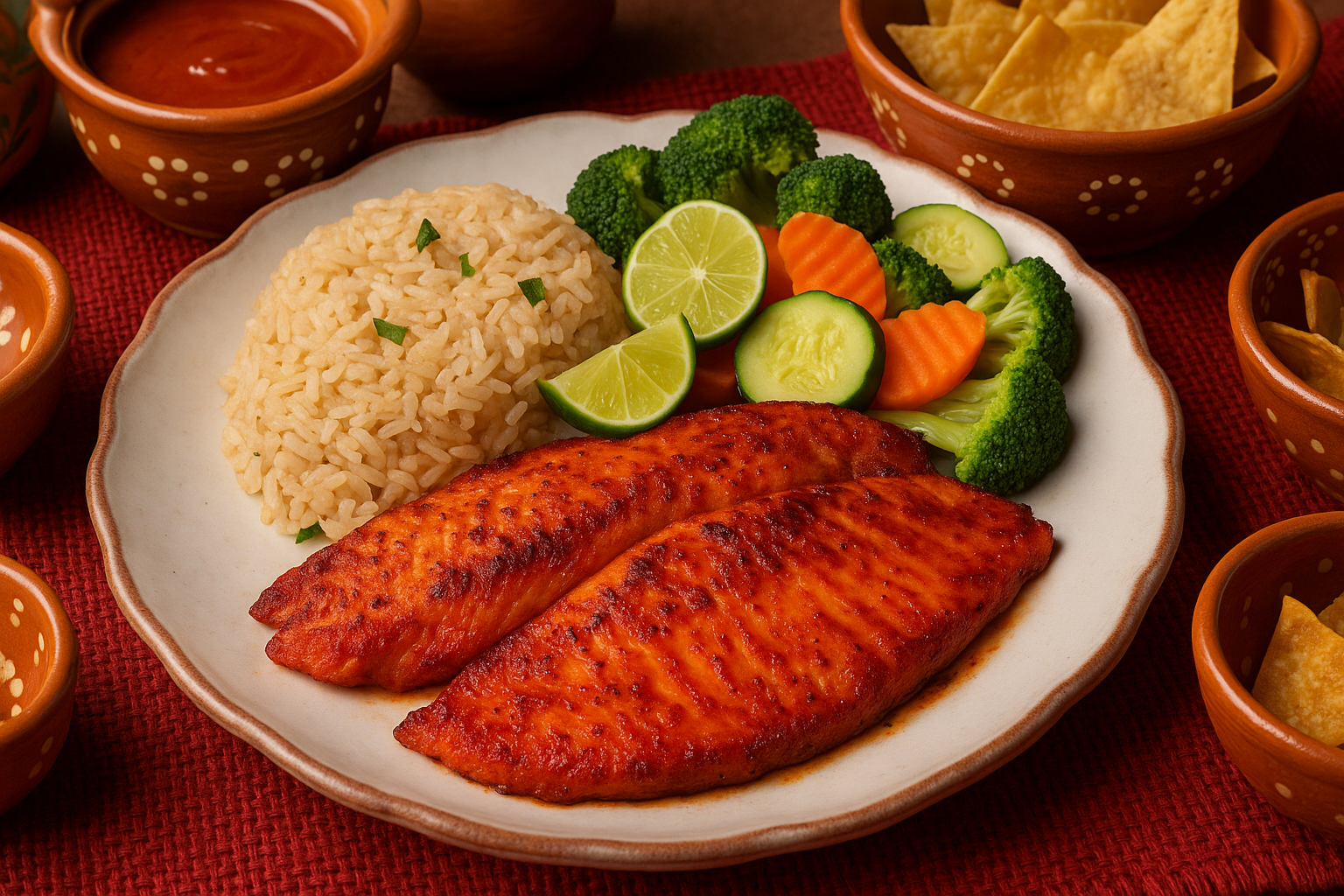 Tilapia a la diabla