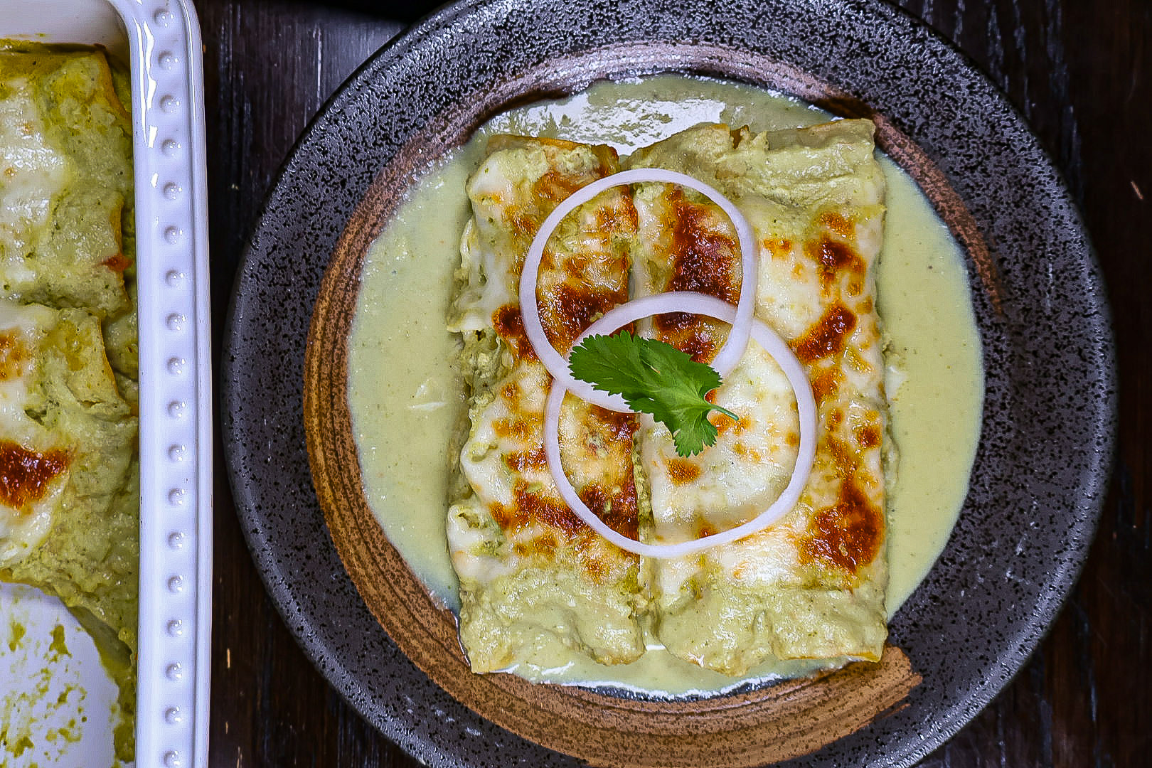 Swiss-style enchiladas