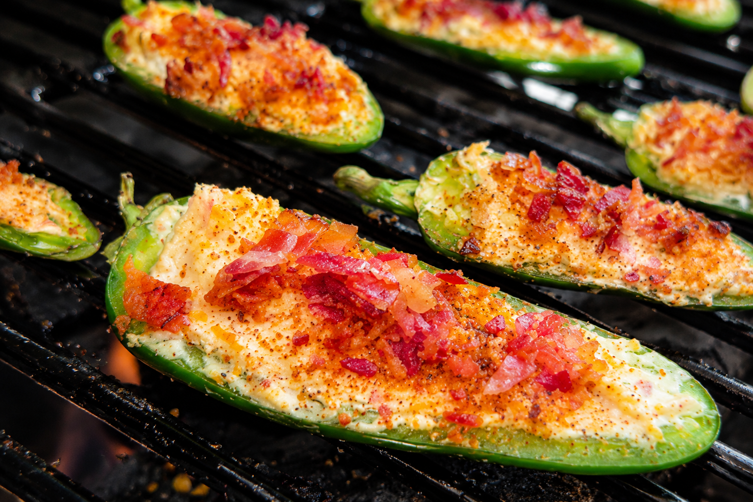 Mexican street corn jalapeño poppers