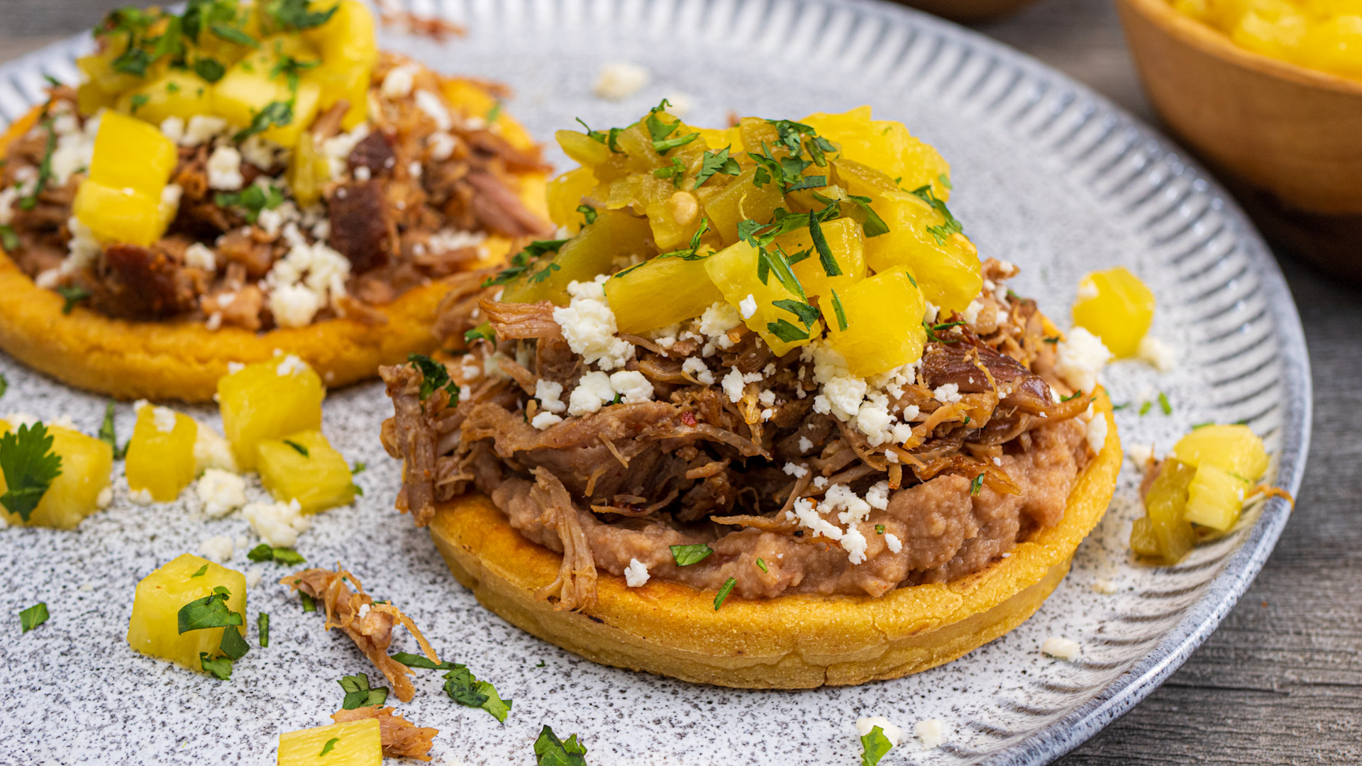 Sopes al pastor