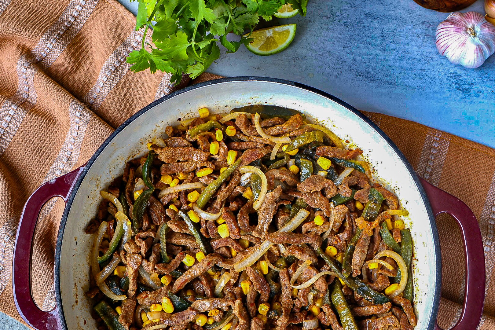 Fajitas poblanas