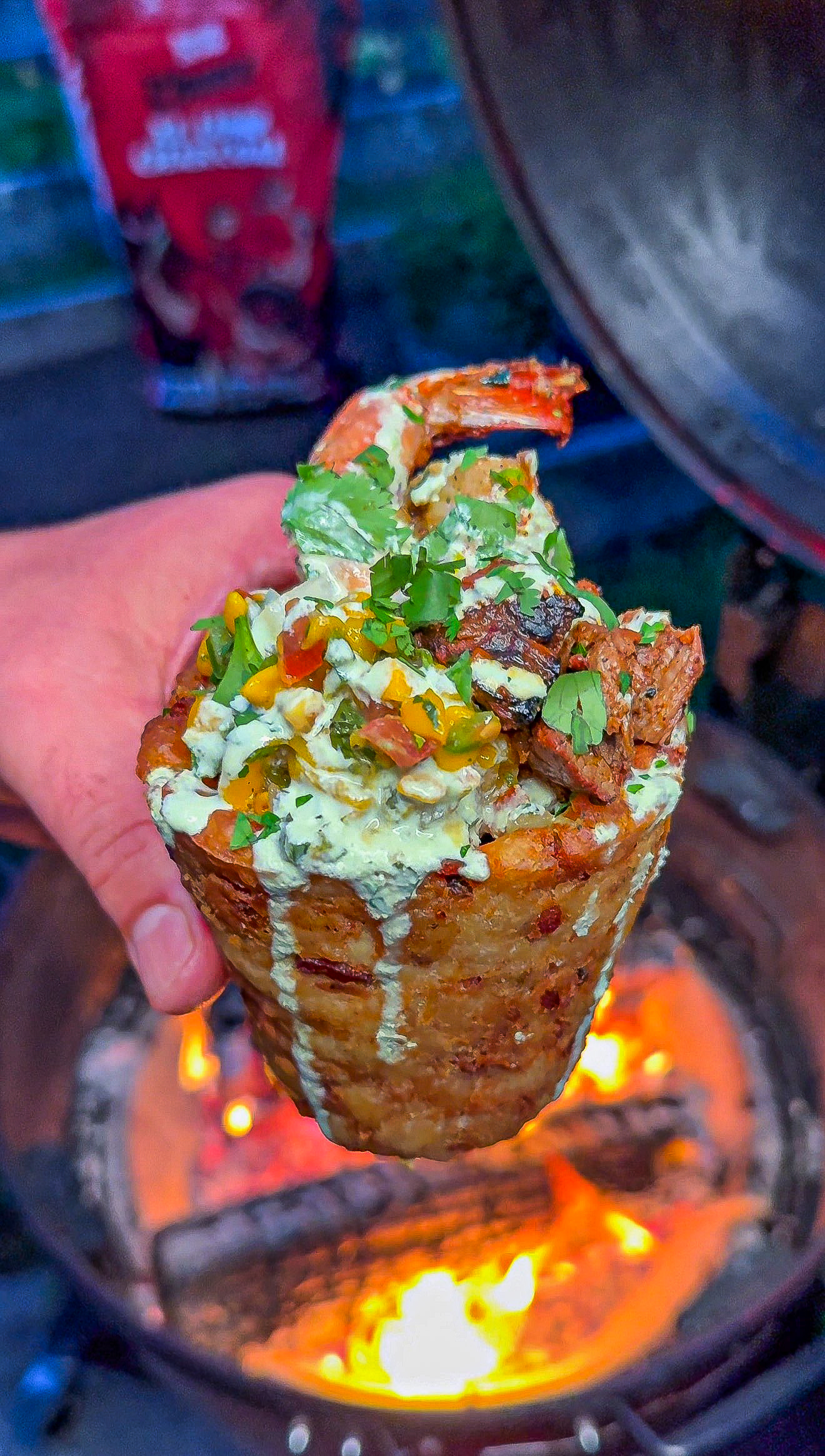 Surf & turf mofongo cups