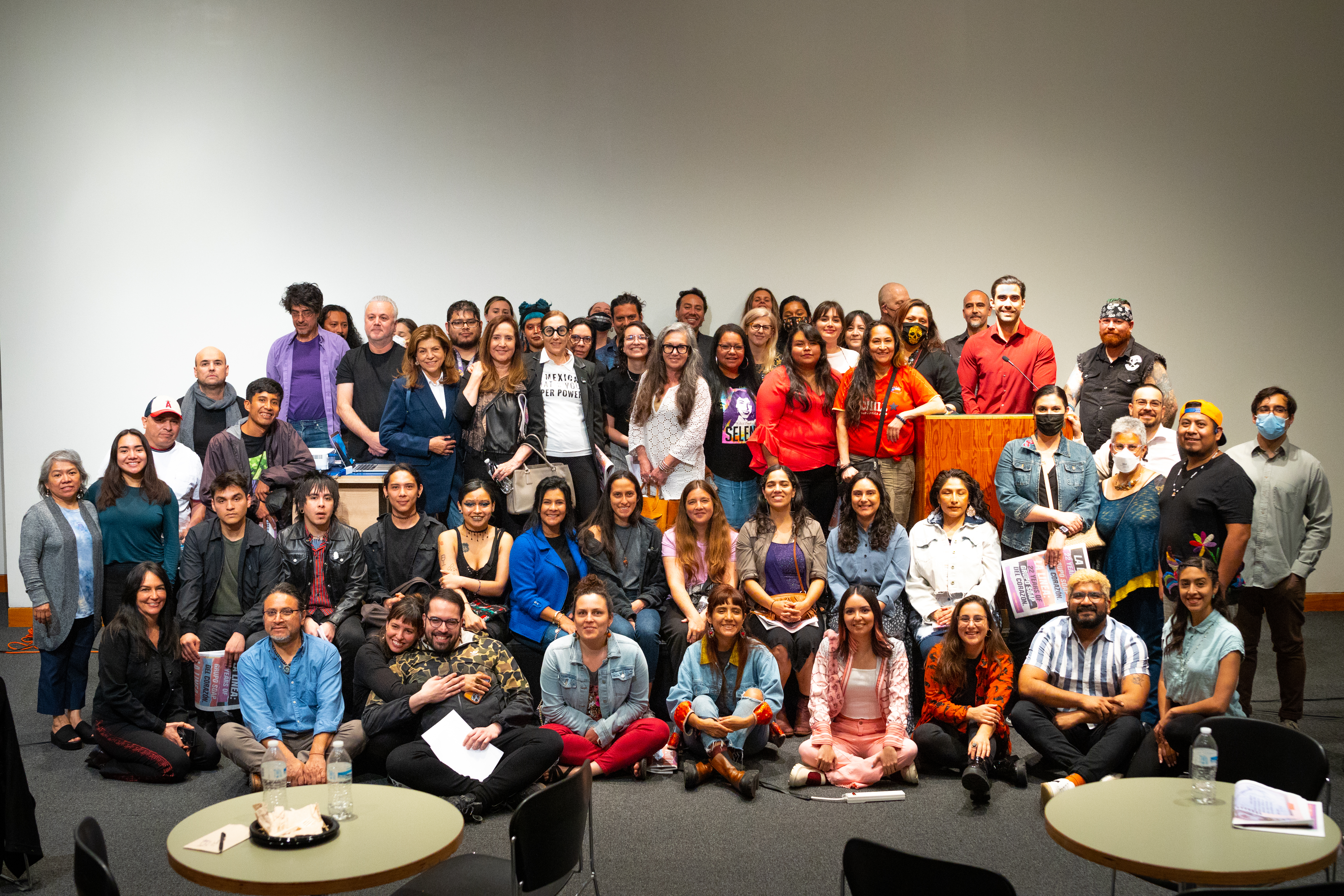 a large group of people at Serpentina Arts