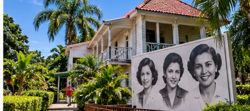 le Musée des sœurs Mirabal, consacré à Patria, Minerva et María Teresa Mirabal, devenues des figures historiques de la résistance à la dictature de Rafael Trujillo