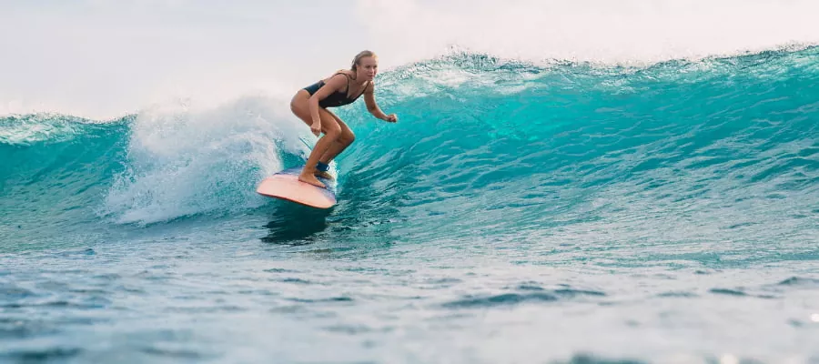  FAIRE DU SURF !