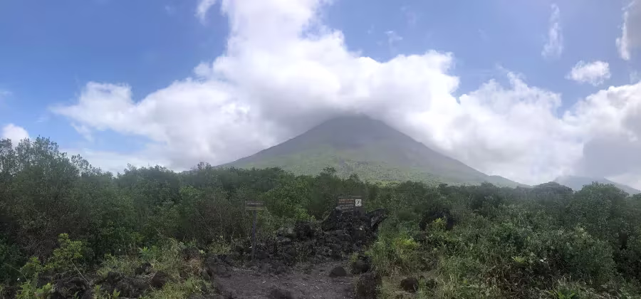 Un bonito parque para excursionistas