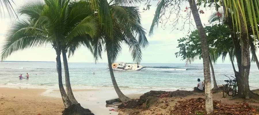 Surfing in Puerto Viejo 